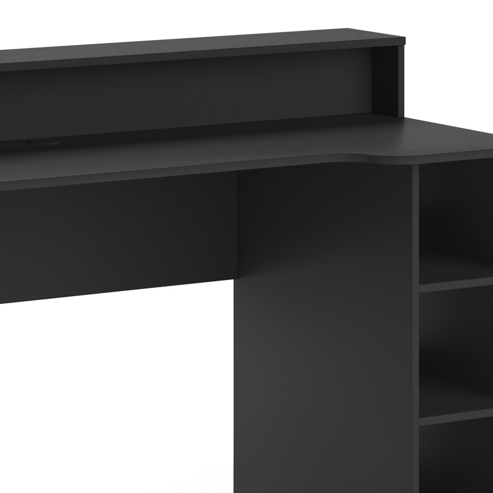 Igralna miza "Roni", Črna, 160 x 65 cm, Vicco