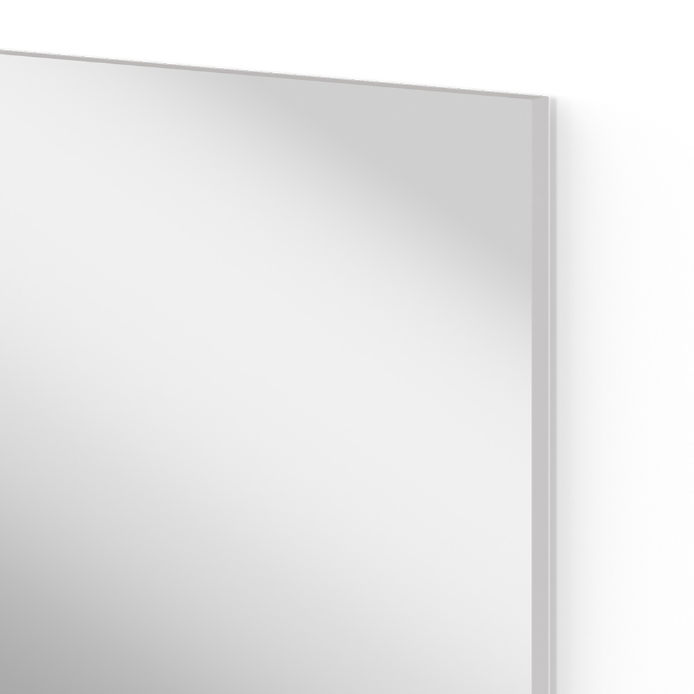 Badezimmerspiegel "Viola" Weiß 80 x 65 cm Vicco