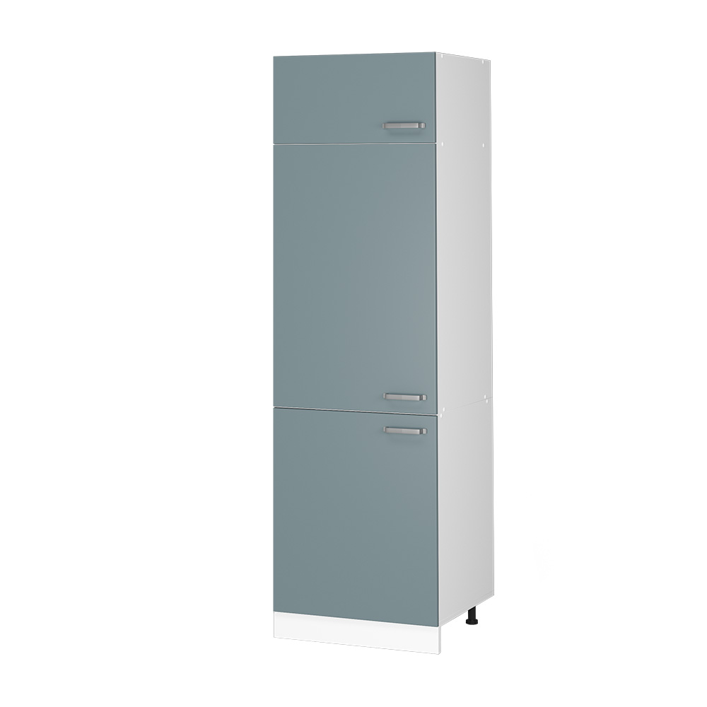 Vicco Ohišje za hladilnik "R-Line", Modro-siva/Bela, 60 cm