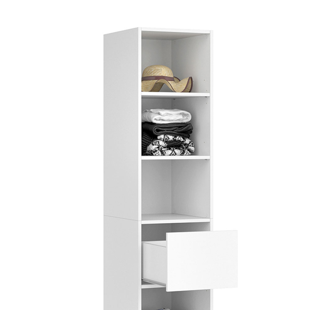 armoire "Visit", Blanc, 189.4 x 38.3 cm, Vicco