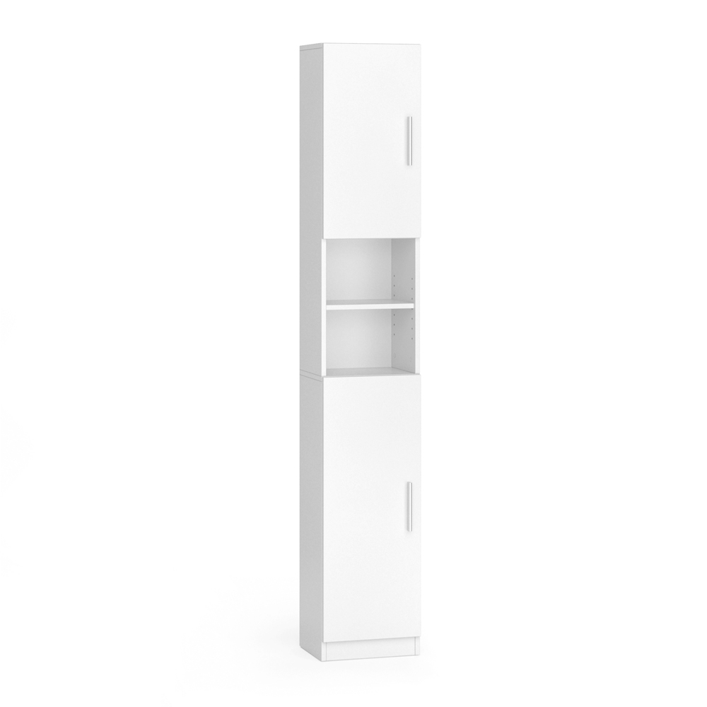 meuble de rangement de salle de bain "Luis", Blanc, 32 x 190 cm, Vicco