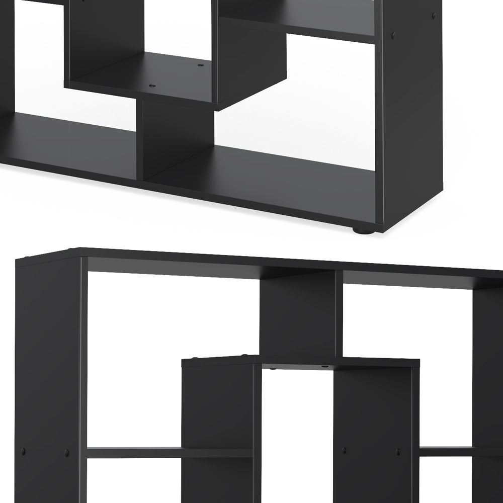 meuble de rangement cube , Noir, 103.9 x 143 cm, Vicco