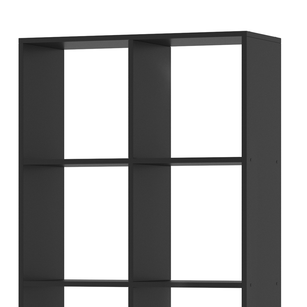 meuble de rangement cube "Scutum", Noir, 72 x 143 cm, Vicco