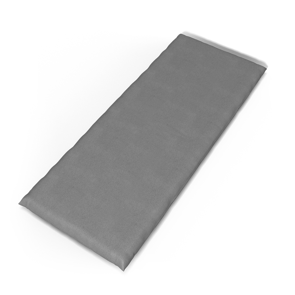 Bankauflage Grau 100 cm Vicco