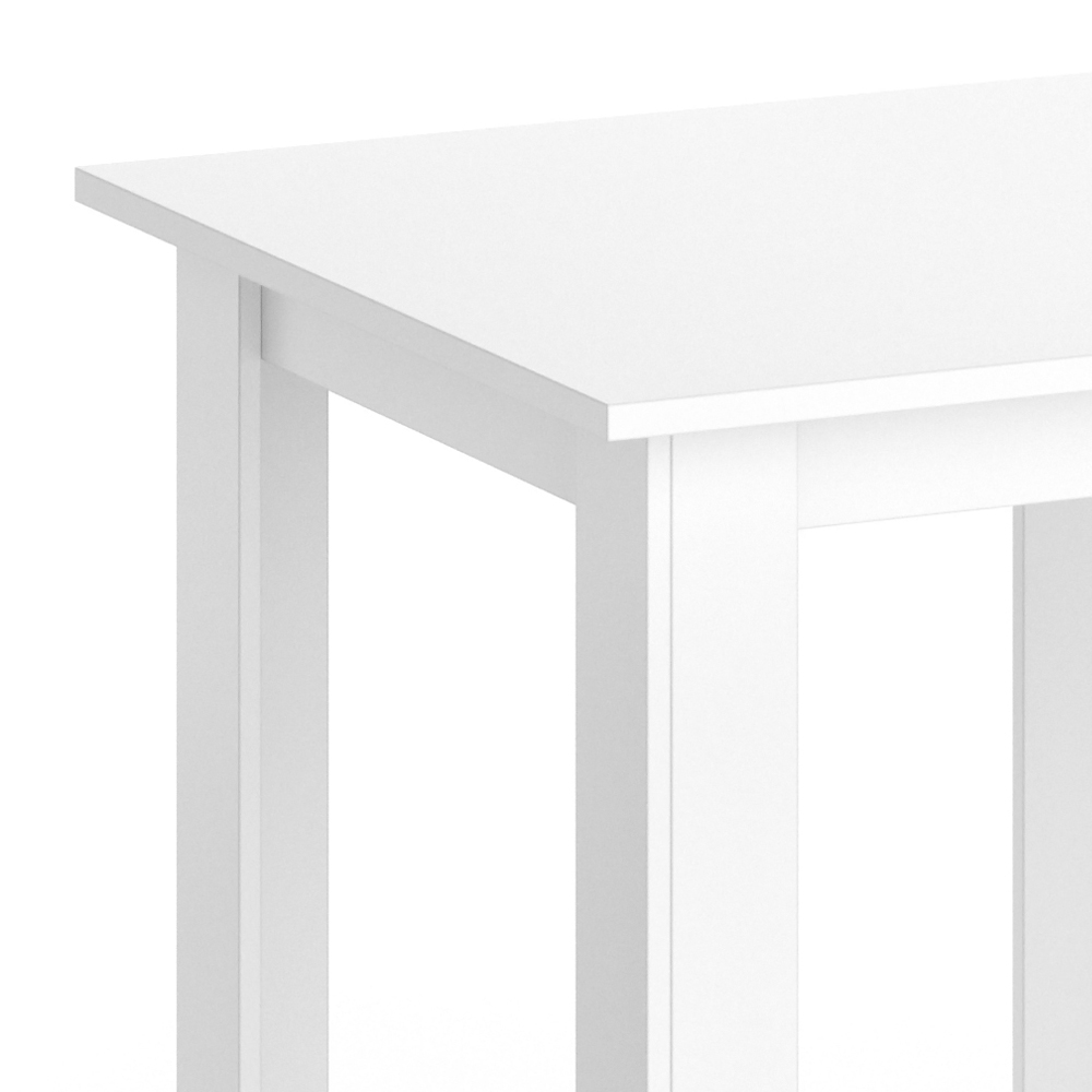 Table de salle à manger "Karlos", Blanc, 80 x 80 cm, Vicco
