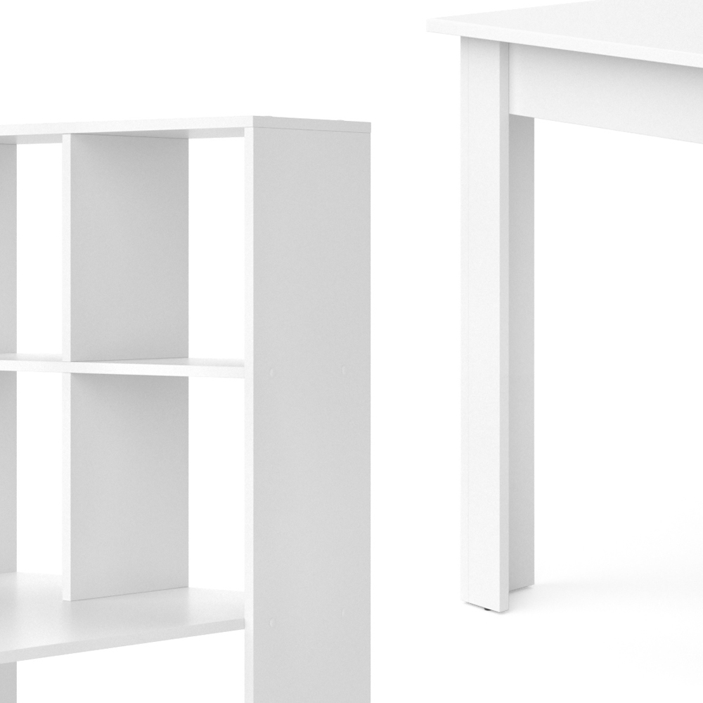 Schreibtisch "Gael" Weiß 70 x 122 cm Vicco