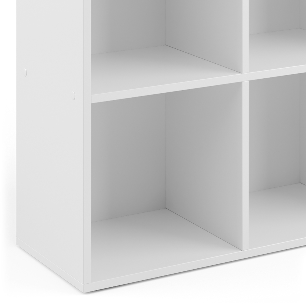 bibliothèque , Blanc, 72 x 90.2 cm 4 compartiments, Vicco