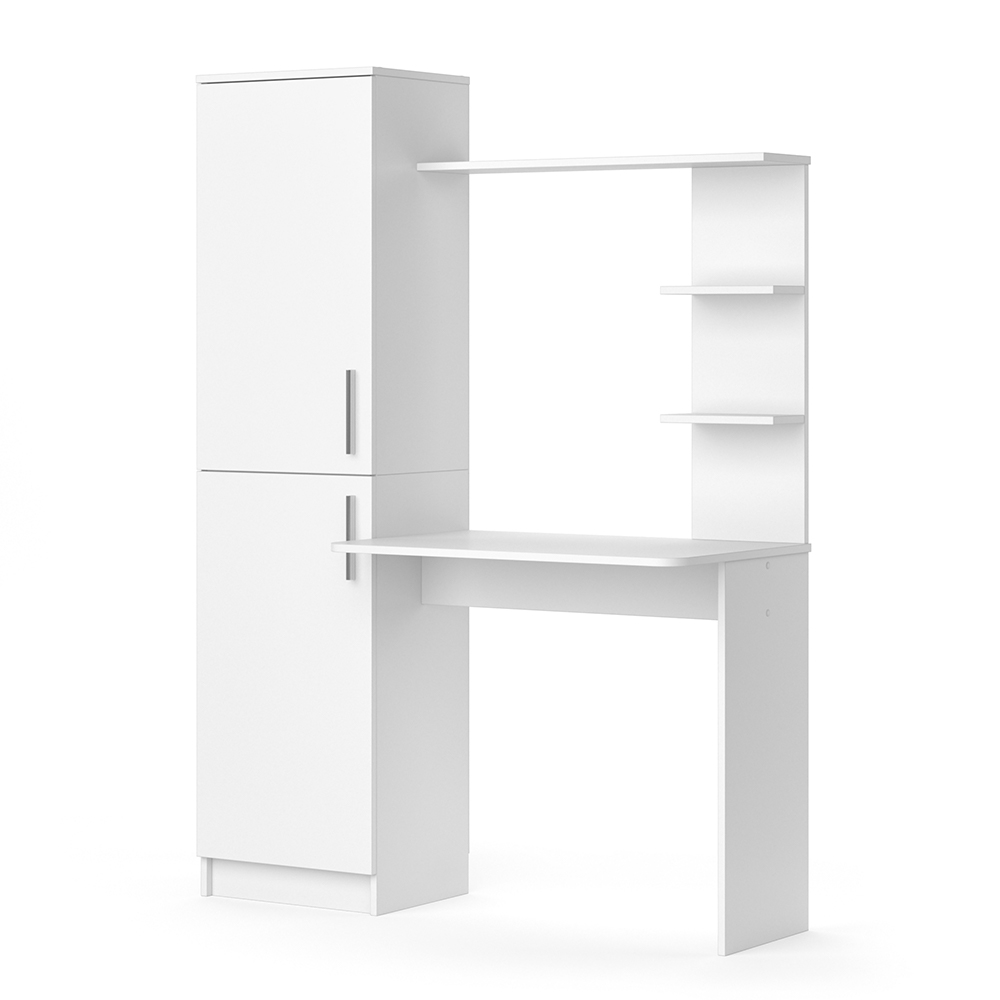 Schreibtisch "Tessa" Weiß 123 x 52 cm Vicco