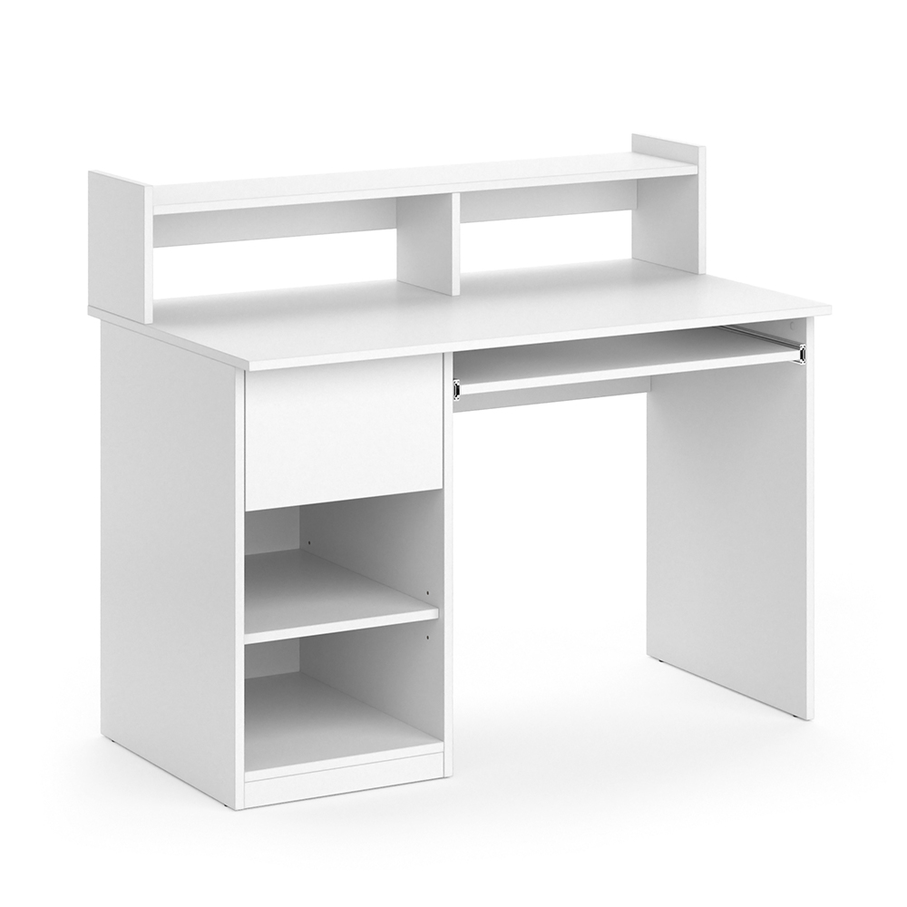 Schreibtisch "Keno" Weiß 106 x 60 cm Vicco