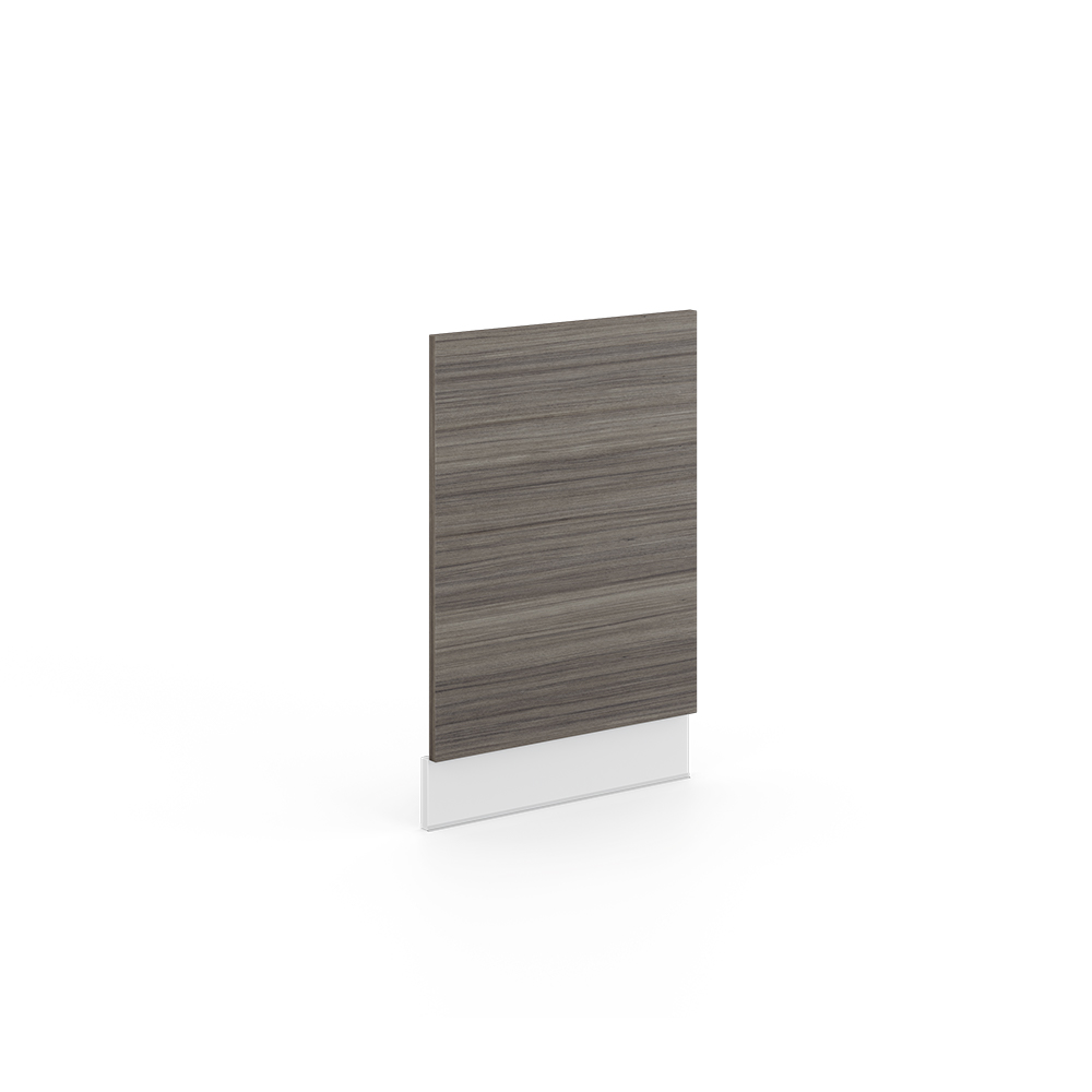 Frontblende "Fame-Line" Grau/Weiß 45 cm ohne Arbeitsplatte Vicco