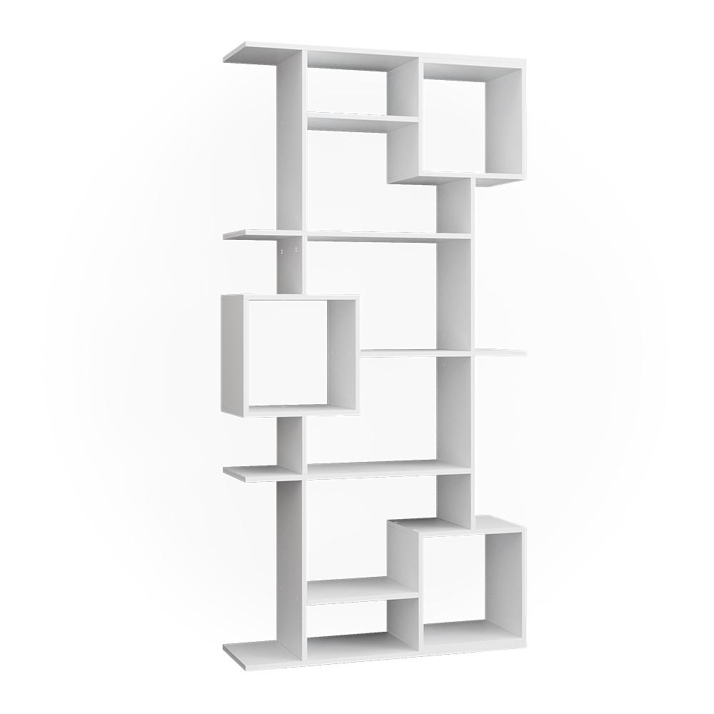 Razdelilnik prostorov "Cube", Bela, 92 x 187.7 cm, Vicco