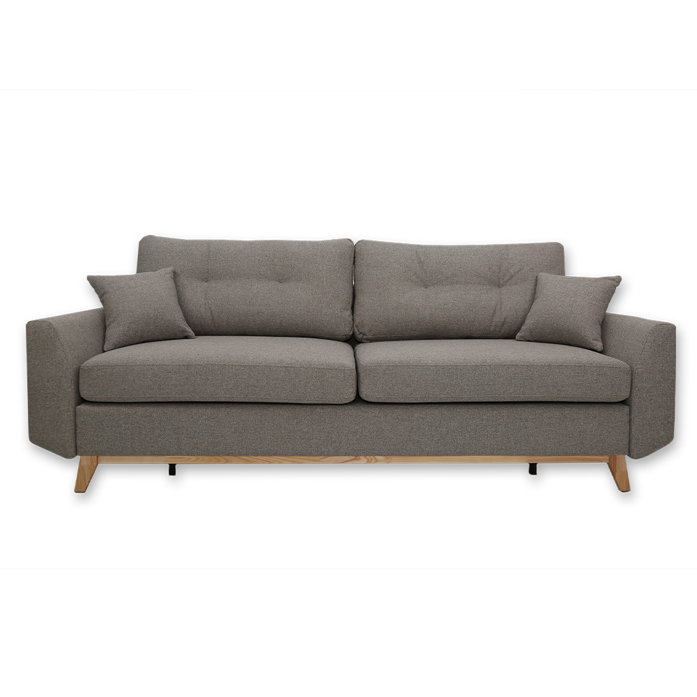 Sofa "Sidney" Braun 230 cm Vitalispa